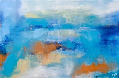 Marina, Abstract Painting